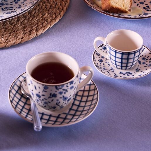 Tognana set šoljica 200ml Iris Cottage, 6/1 porculan