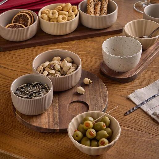 Tognana set zdjelica na drvenom podlošku – 3/1, 20 cm Tapas