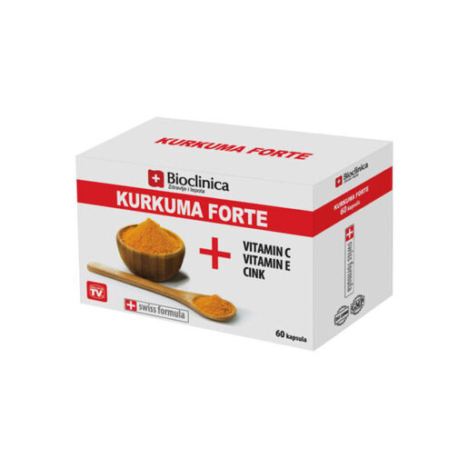 BioClinica Kurkuma 400 mcg – kapsule za zglobove i imunitet, 60 kom