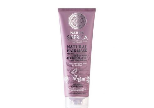 Natura Siberica hydrolat maska za obojanu kosu 200 ml