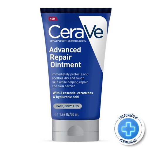 CeraVe Advanced Repair Ointment 50 ml – obnavljajuća zaštita kože