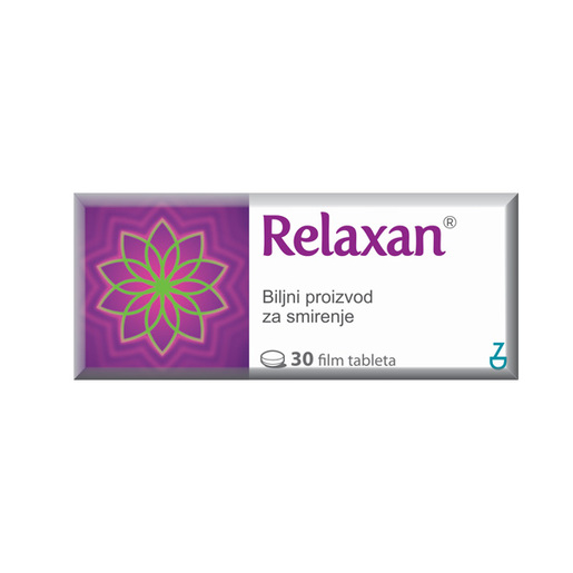 ZADA Relaxan film tablete 30 kom – dodatak prehrani za opuštanje