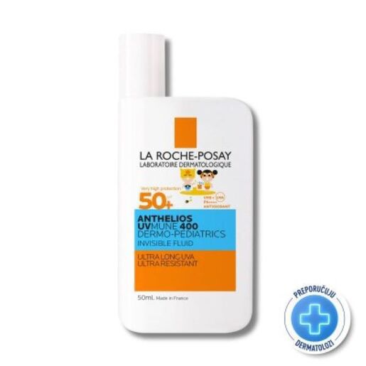 La Roche Posay Anthelios UVMune nevidljivi fluid za djecu SPF50, 50 ml