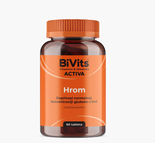 Bivits Hrom 200 mcg tablete 60x200mcg