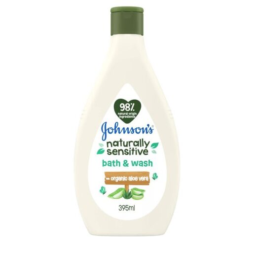 Johnson's Naturally Sensitive Bath & Wash 395 ml