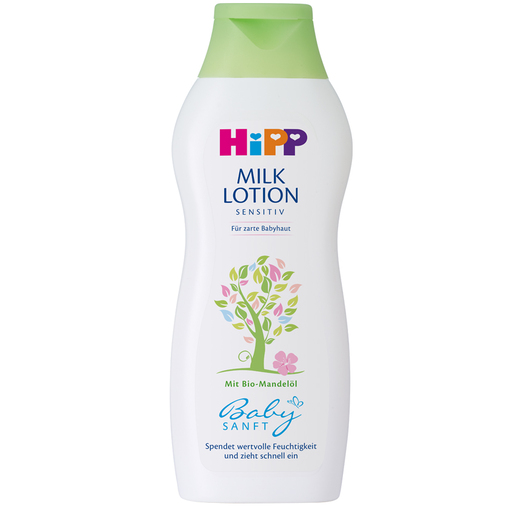 HiPP Babysanft losion s mlijekom – svakodnevna hidratacija kože