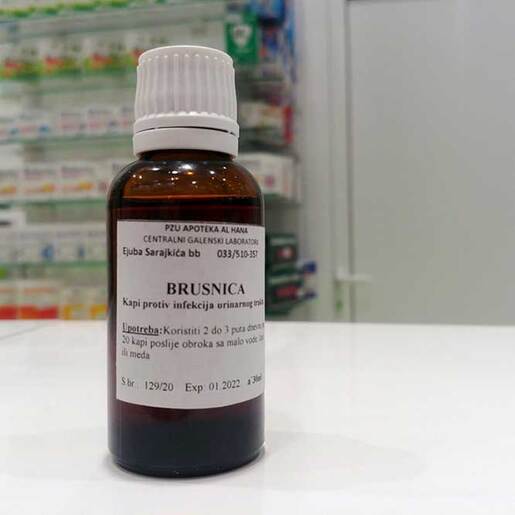 ALH Brusnica tinktura 30 ml