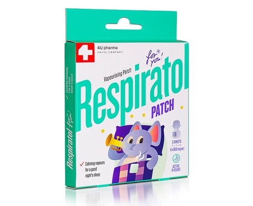 Respiratol flasteri 5x5 cm A5