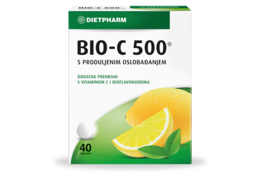 Dietpharm BIO C 500 – vitamin C za imunitet