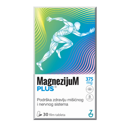 ZADA Magnezij 375 Plus 30 tableta – magnezij za svakodnevnu suplementaciju