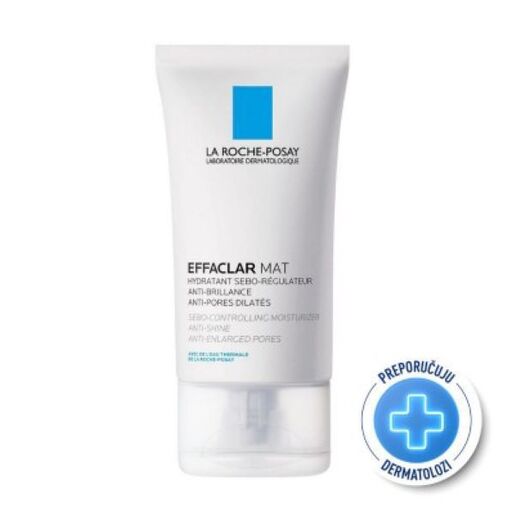 La Roche-Posay Effaclar Mat krema 40 ml – matirajuća njega masne kože