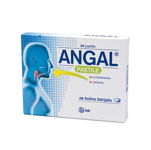 Angal pastile – umirujuće pastile za grlo