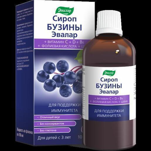 Evalar sirup za imunitet – tečni dodatak prehrani, 100 ml