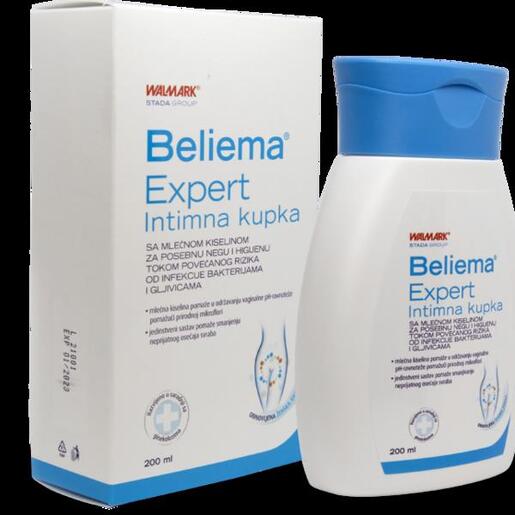 Beliema Expert intimna kupka – nježna svakodnevna intimna higijena, 200 ml
