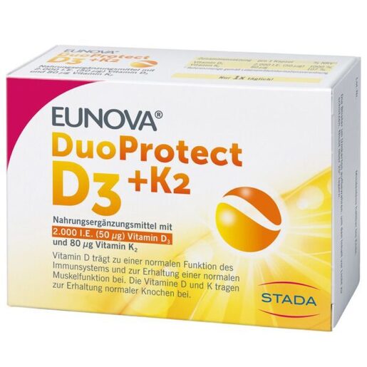 Duoprotect D3 + K2 2000 IU – kapsule za kosti i imunitet, 30 kom