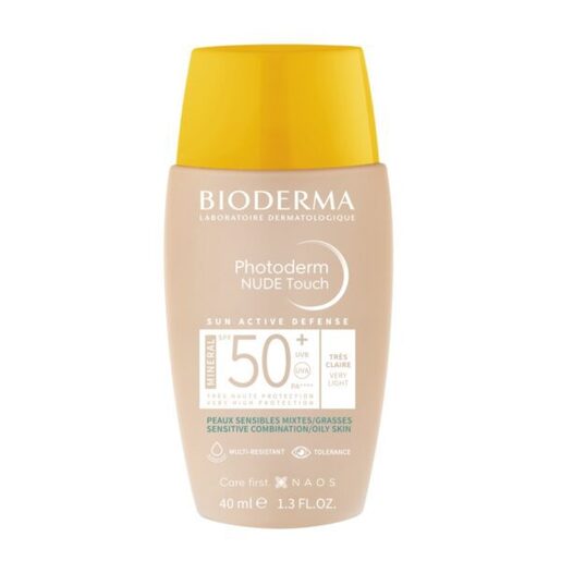 Bioderma Photoderm Nude Touch SPF50+ – tonirana mineralna zaštita od sunca