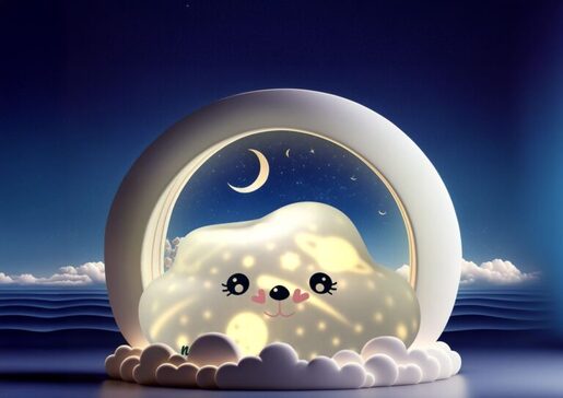 Neno Cosmo – umirujuća noćna lampa za uspavljivanje, Oblačić