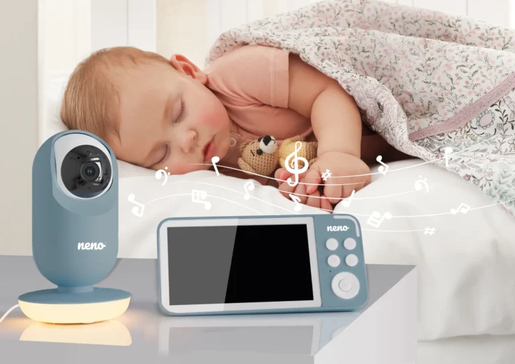 Neno Vedo Wireless baby monitor s kamerom i bežičnim ekranom, Blue