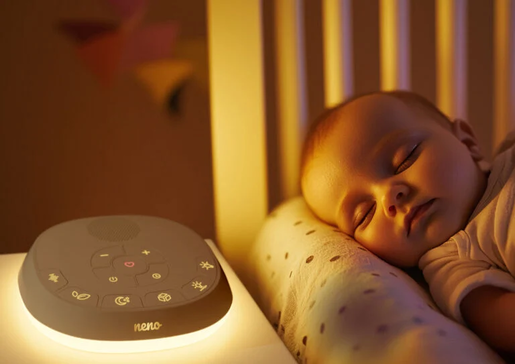 Neno Lumia 3u1 Aparat za bijeli šum, noćno svjetlo i snimanje otkucaja srca