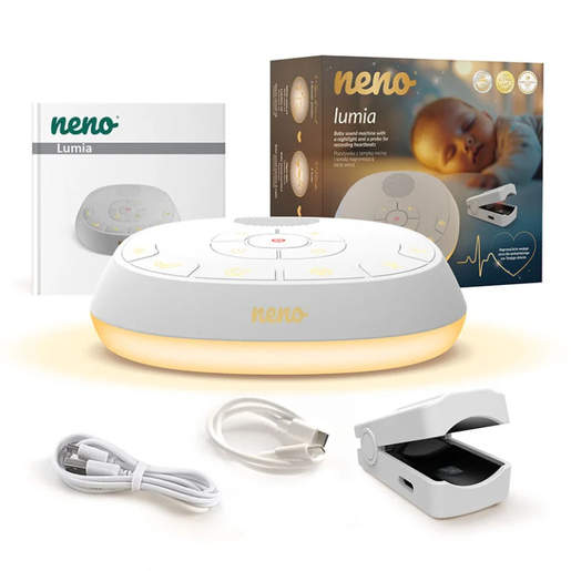 Neno Lumia 3u1 Aparat za bijeli šum, noćno svjetlo i snimanje otkucaja srca