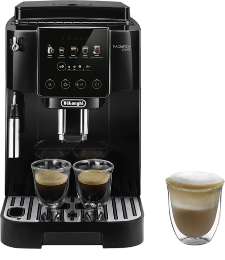 DeLonghi aparat za espresso kafu ECAM220.51.B Magnifica Start, crni, automatski