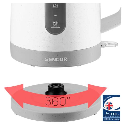 SENCOR kuhalo za vodu SWK 1738WH, 2200 W, 1.7 L