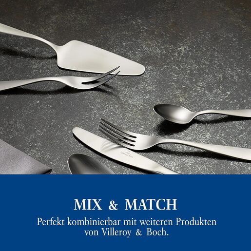 Villeroy & Boch Arthur Brushed set pribora za jelo 68/1 za 12 osoba – premium inox 9081