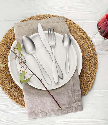 Villeroy & Boch Arthur Brushed set pribora za jelo 68/1 za 12 osoba – premium inox 9081