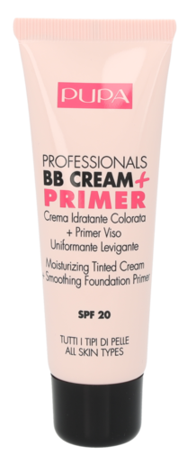 PUPA BB Cream + Primer SPF 20 – tonirana krema 002, 50 ml