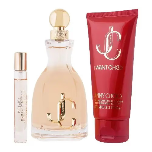 Jimmy Choo I Want Choo Eau de Parfum poklon set – ženski parfem (100 ml + 7,5 ml + 100 ml BL)