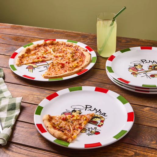 Karaca set tanjira za pizzu Napoly, 5 komada