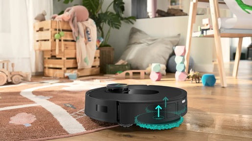 BOSCH robotski usisivač BCRDW3BX Spotless Max Cam 11.000 Pa, Smart Vision kamera