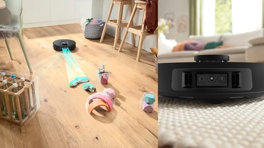 BOSCH robotski usisivač BCRDW3BX Spotless Max Cam 11.000 Pa, Smart Vision kamera