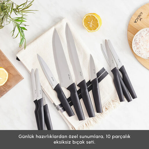 Karaca set noževa Dr Inox Bundle, 10 komada (153.03.08.2267)