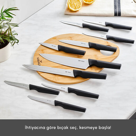 Karaca set noževa Dr Inox Bundle, 10 komada (153.03.08.2267)