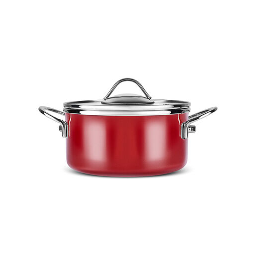 Karaca set posuđa Erva 6/1 bordo