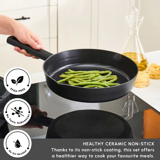 Karaca set posuđa Midnight 6/1 crni