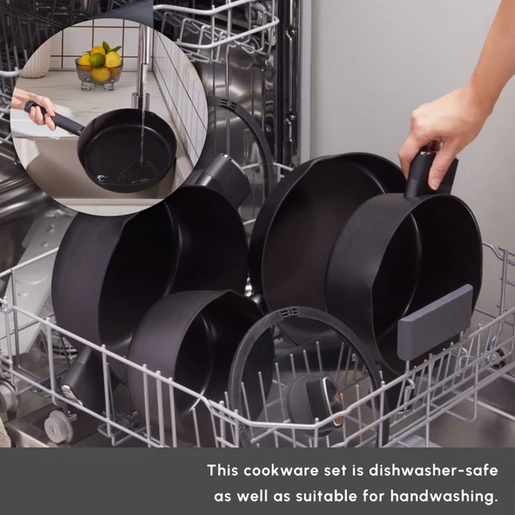 Karaca set posuđa Midnight 6/1 crni