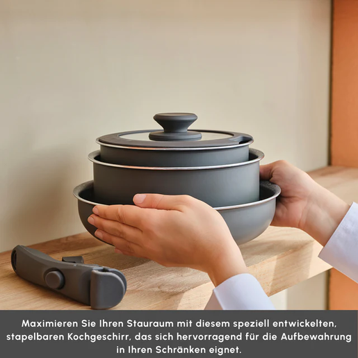 Karaca set posuđa Comfort 6/1 crni