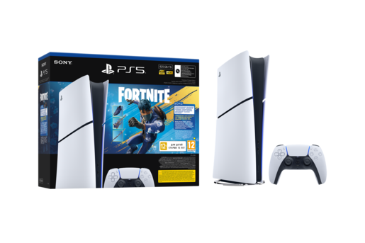 PlayStation 5 Slim Digital Edition E chassis + Fortnite Flowering Chaos VCH