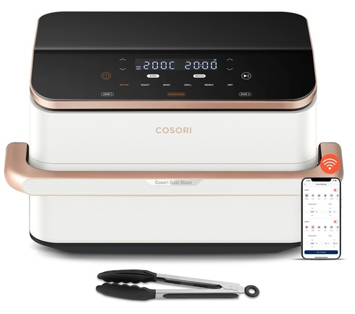 Cosori friteza na vrući zrak CAF-TF101S-WEUR Dual Blaze Twinfry, Wi-Fi; 2800 W,  10 L