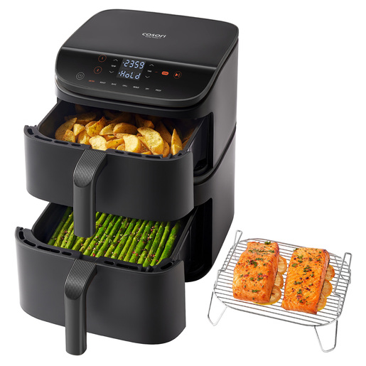 Cosori friteza na vrući zrak CAF-DC121-AEUR Turbo Tower, 2630 W, 10.8 L