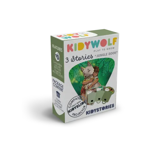 Kidywolf KIDYSTORIES Set slajdova za KIDYSLIDE – Jungle Book
