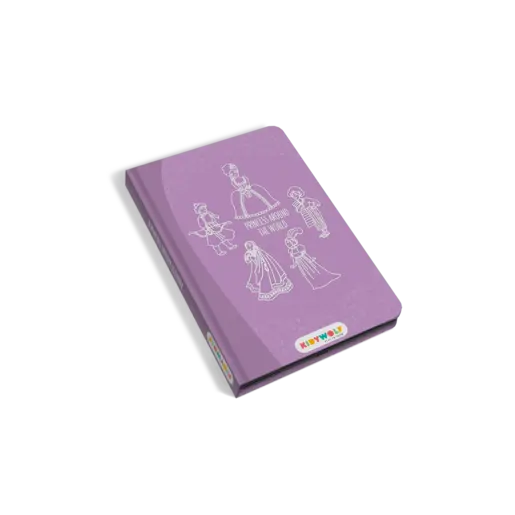 Kidywolf KIDYDRAW MINI Digitalna tabla za crtanje s 30 ilustracija - Princess