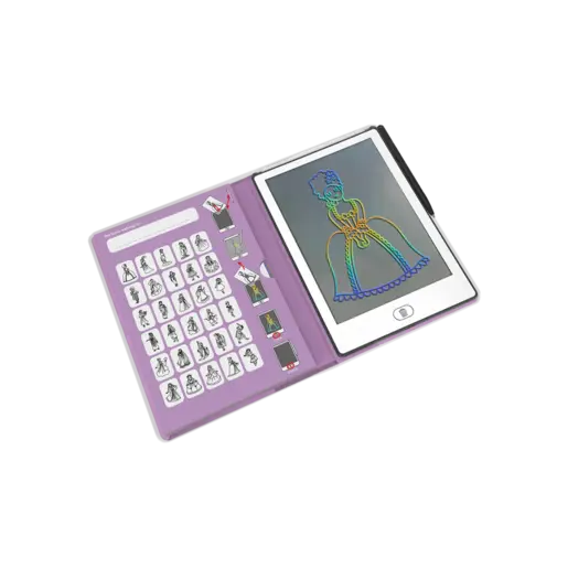 Kidywolf KIDYDRAW MINI Digitalna tabla za crtanje s 30 ilustracija - Princess