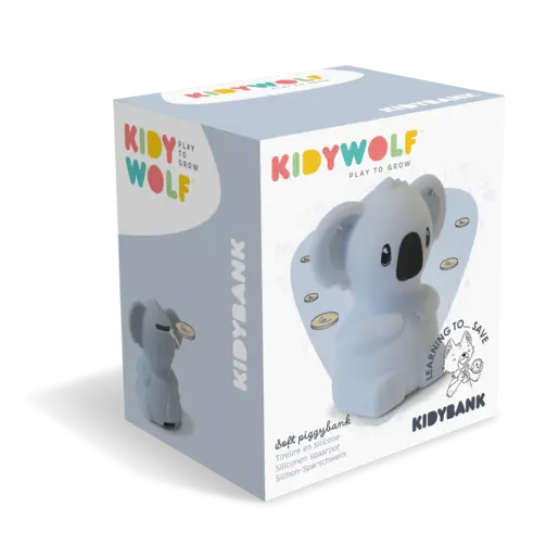 Kidywolf KIDYBANK Silikonska kasica za djecu – Koala