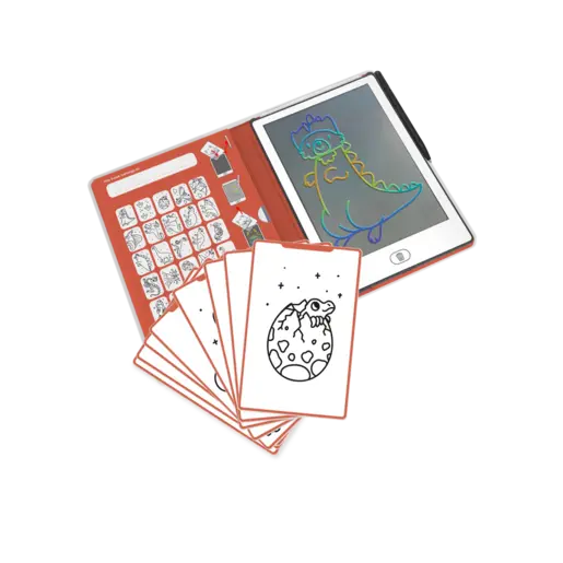 Kidywolf KIDYDRAW MINI Digitalna tabla za crtanje s 30 ilustracija - Dinosaurs