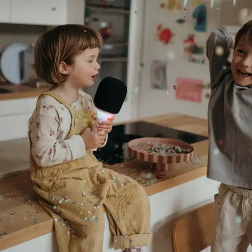 Kidywolf KIDYMIC Bežični karaoke mikrofon – Pink