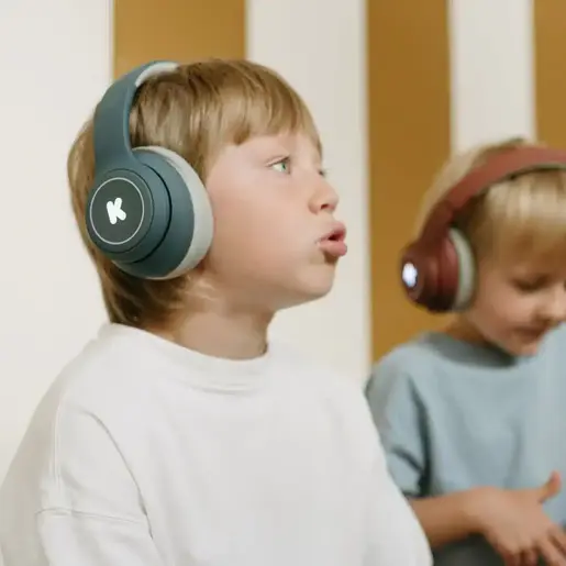 Kidywolf K-EARS Bluetooth slušalice za djecu i tinejdžere 85 dB – Blue