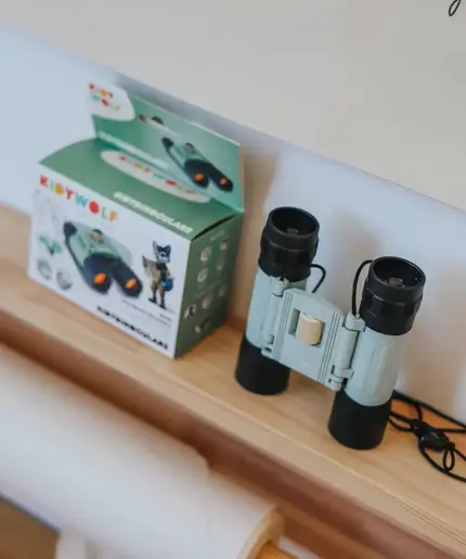 Kidywolf KIDYBINOCULARS Kompaktni dječiji dvogled 10x25 – Green